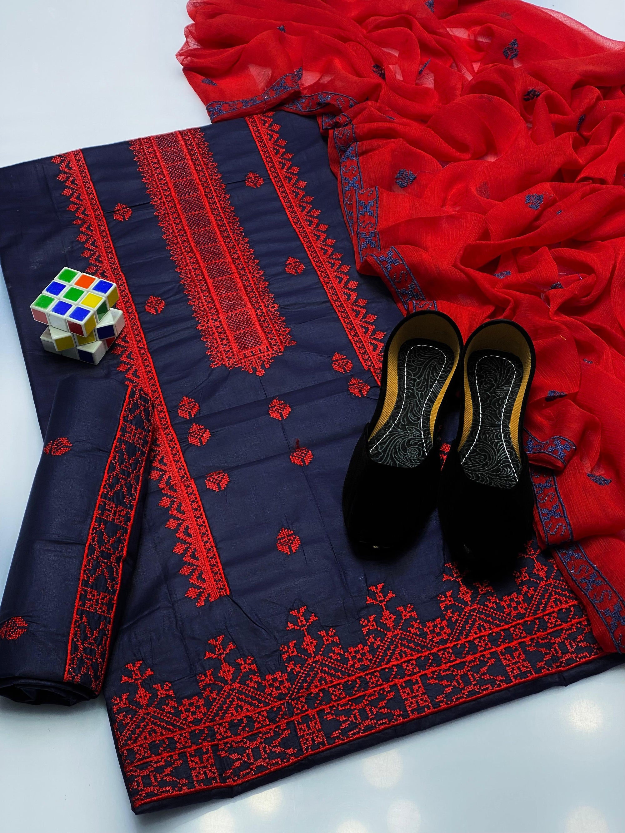 4pc suit with khussa