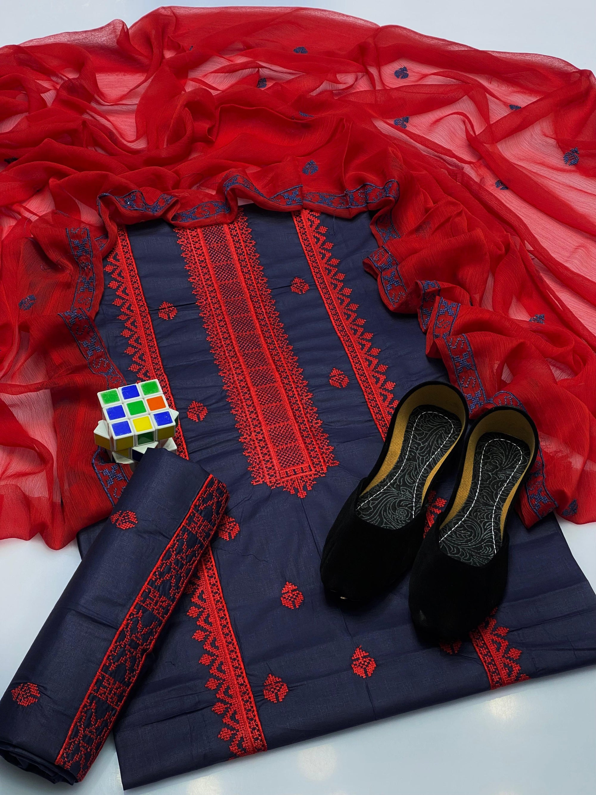 4pc suit with khussa